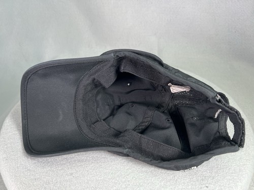 Brooks Running Cap Hat Strap Back Running Warehouse Lightweight Embroidery Black - Picture 12 of 13