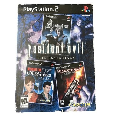 Resident Evil The Essentials Collection PS2 Complete Set, Sealed  4 Resident 