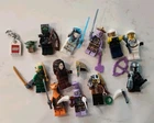 Lego Minifigures from Star Wars, Marvel, and Ninjago with Accessories Lot