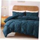 Boho Duvet Cover Peacock Blue - Queen (90"x90") Peacock Blue (No Comforter)