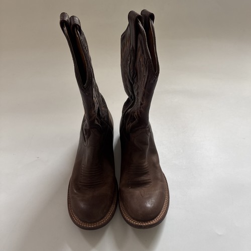 Vintage RESISTOL Cowboystiefel Herren 7B (SCHMAL) Western Leder LESEN - Bild 2 von 10