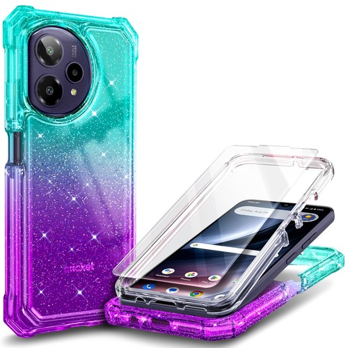 For Cricket Icon Plus (2026) Case Full Body Phone Cover Screen Protector - Picture 20 of 31