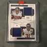 2024 National Treasures Giants Tracy Nubin NFL Gear Relic Dual Jersey /49