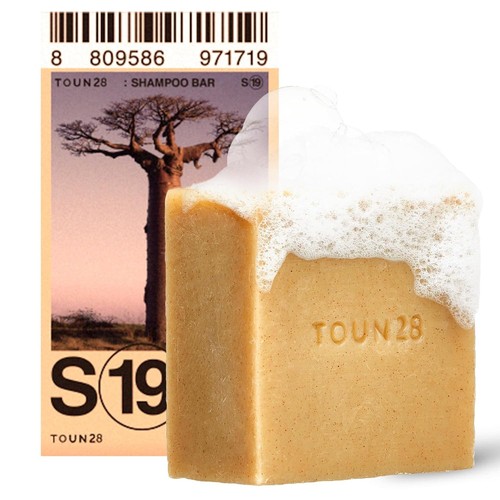 TOUN28 Hydrating Natural Organic Vegan Biotin Shampoo Bar for Hair Growth...
