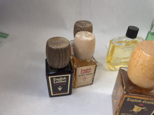 Vintage Lot Mens Cologne Aftershave 10 English Leather Lectric Shave Black Suede - Picture 13 of 13
