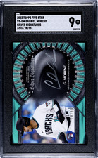 2023 Topps Five Star Gabriel Moreno #SS-GM Silver Sigs. Aqua SGC 9