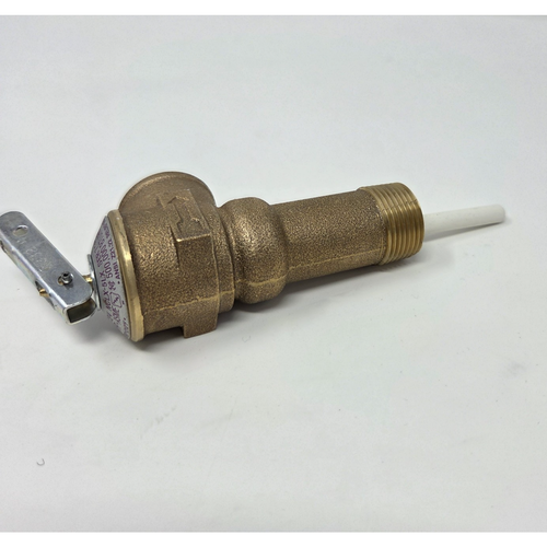 3/4" T&P Relief Valve 2-1/2" Shank Part No. 23577-0150 Water Heater Open Unused - Picture 5 of 11