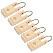 5pcs Professional Piano Butt Flange Middle Pedestals Piano Tuning Tools Khaki
