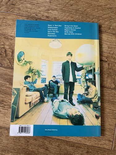3 Oasis Musical Tab Guitar Music Books Definitely Maybe Other Side Be Here Now - Picture 6 of 9