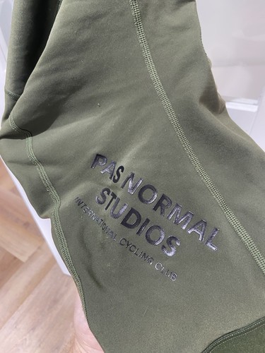 Pas Normal Studios Control Fleece Bib Shorts Medium Good Condition PAS - Picture 5 of 8