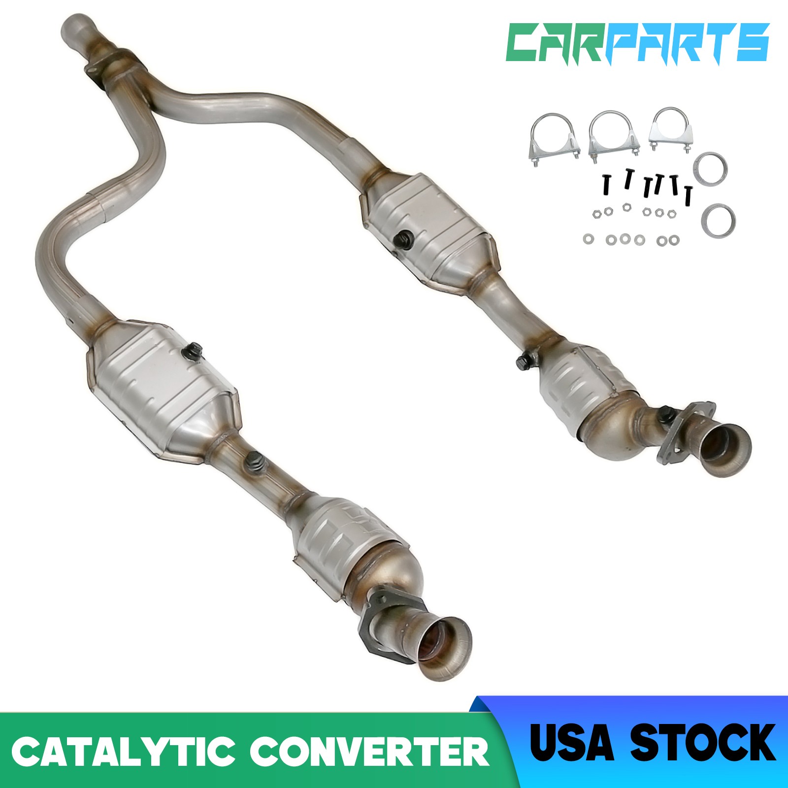 Catalytic Converter for Ford Mustang 1999-2004 V6 3.8L 3.9L Front Left & Right