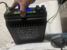 Radio Works Perfectly Selling As-Is for Parts Only Inside Fan Burned
