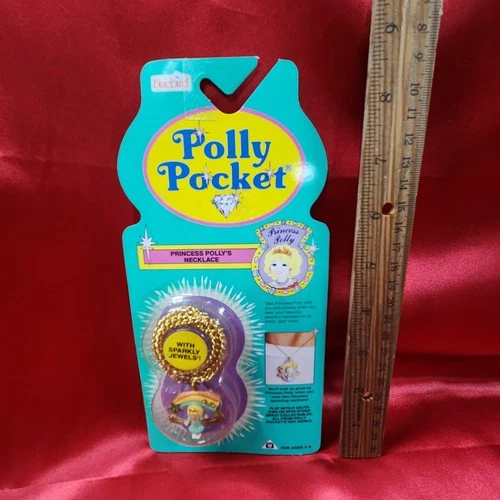 1992 Bluebird Polly Pocket - Princess Polly's Necklace in the Package