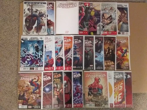 M-NM Amazing Spider-Man #1-20.1 Complete (Vol 3) (#4 1st SILK) 1 & 2 VARIANT