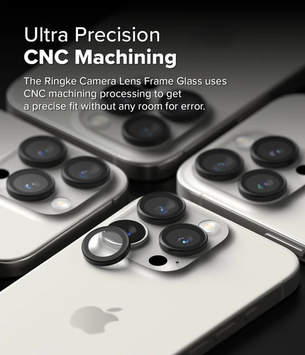 Camera Lens Glass Protector For Apple iphone 15 Pro Max 15 Pro 16 PLUS HQ+ Clear - Picture 4 of 17