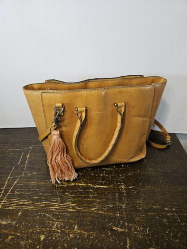 Patricia Nash Feather Leaves Mariola Leder Tasche Crossbody Hobo Bag - Bild 5 von 9
