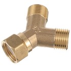 2 Pack Washing Machine Pipe Connector Fitting Coupler Adapter Fittings
