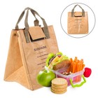  4 Pack Lunchtaschen Isolierte Lunch-tasche Waschbarer Kraftpapierbeutel