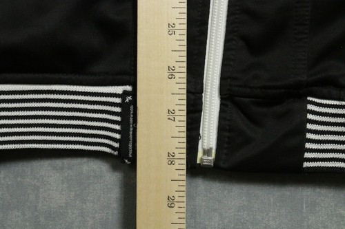 LRG Jacket Mens XL Full Zip Track Striped Collar Roots Equipment Black White - Picture 6 of 11