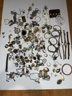 Lot Of Vintage Costume Jewelry Including Watches Bracelets Necklaces Lockets Etc