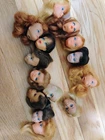 vintage barbie heads lot