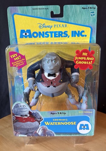 2001 Monsters Inc. 🔥HENRY J WATERNOOSE ~ Figurine articulée 🔥Disney/Pixar NEUF ~ PARFAIT ÉTAT - Photo 1 sur 8
