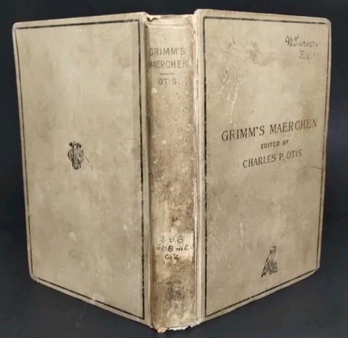 1887 GRIMMS’ Maerchen RARE SCHOOL EDITION Grimm Fairytales Antique German Book - Picture 3 of 13