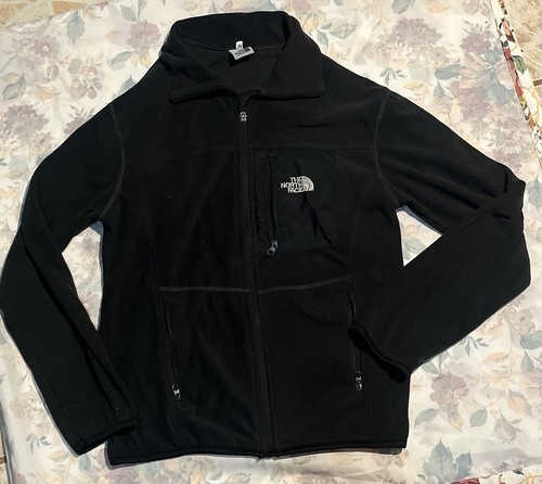 The North Face Fleece Jacket Medium Black – Full Zip, Chest Pocket, Clean - Picture 3 of 10