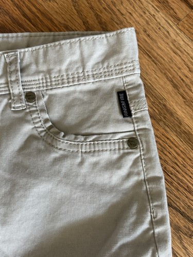 Ring Of Fire School Casual Pants Boy's Size 12 Khaki Stretch #56 - Picture 5 of 6