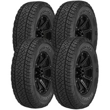 (QTY 4) LT265/70R17 General Grabber APT 121/118S SL White Letter Tires