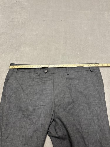 Lauren Ralph Lauren Suit Mens 46L Gray 2 Piece 100% Wool Two Button Notch Lapel - Picture 18 of 21