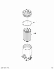 NAVISTAR PDC KIT_FUEL FILTER 112630N1 2523702C91