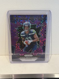 2023 Panini Prizm Break Purple Power Rookie RC /49 Jaxon Smith-Njigba Seahawks