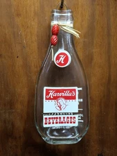 HARVILLA'S; ACL SODA BOTTLE; (FLATTEN); (Up-cycled); 7 OZ; MINERSVILLE,PA.