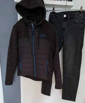   Scandinavian explorer Jacke 164  Steppjacke Fleece Hose Gr 158 GEPFLEGT 