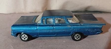 Maxwell Mini 1959 Chevy Impala 4dr h/t 1/43 vintage diecast Calcutta India BLUE