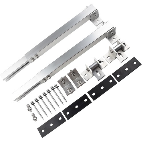 Short Brackets Photovoltaic Support Hardware Aluminum Alloy End Clamp Kit - Bild 12 von 24