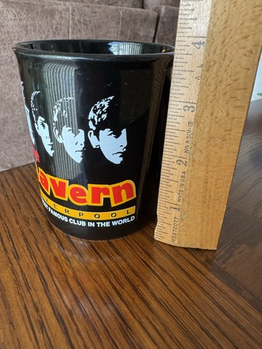 The Beatles Cavern Liverpool berühmtester Club der Welt schwarz Kaffeebecher - Bild 3 von 6