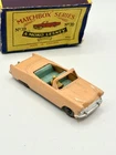 Vintage boxed matchbox Lesney ford zodiac convertible car no 39