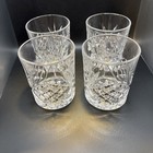  Shannon Godinger DUBLIN Crystal Double Old Fashioned Whiskey Low Ball Glasses 4