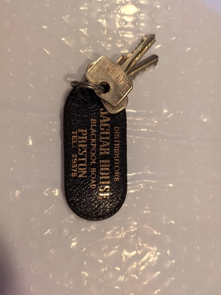 Llavero vintage Jaguar CUD con llaves Wilmot Breeden - Excelente estado Foto 2 de 4