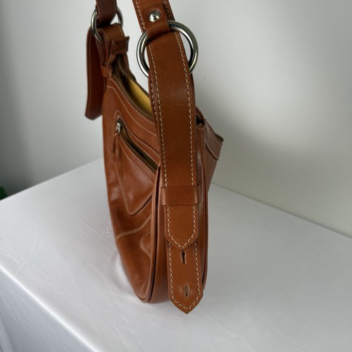 Arandu Argentinean Hand Crafted Leather Handbag Shoulder Bag Purse Hobo Boho - Picture 3 of 14