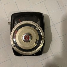 Vintage GE Light Exposure Meter Type PR-3 Works, seems accurate