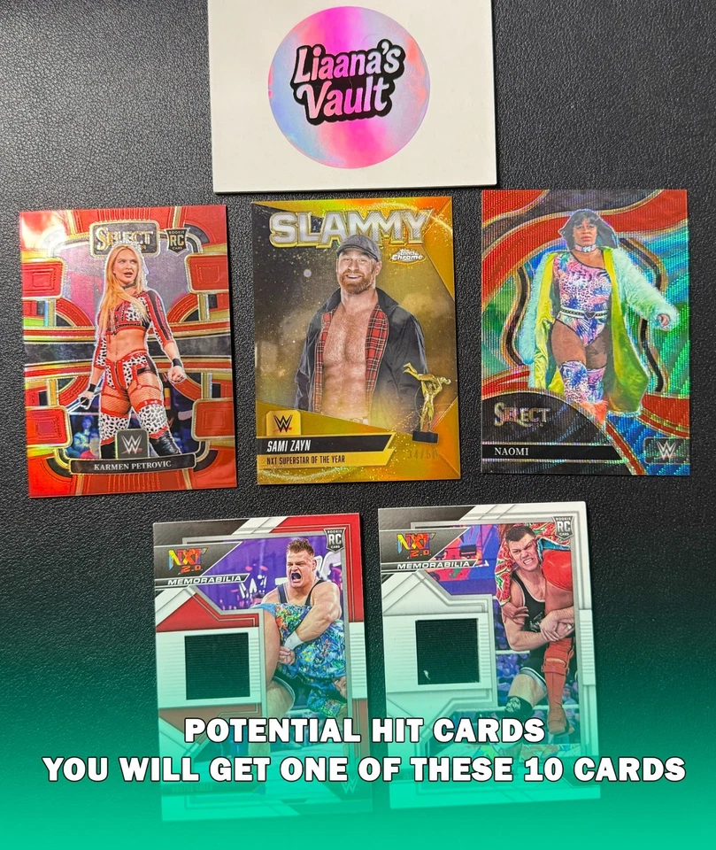 Silver Power Mystery Pack - WWE Wrestling Cards - 1 Hit Guaranteed per Pack - Image 4 of 4