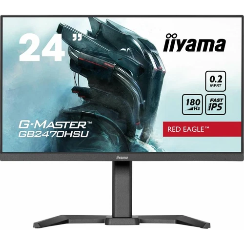 iiyama G-MASTER GB2470HSU-B6 Monitor PC 60,5 cm (23.8") 1920 x 1080 Pixel Full H
