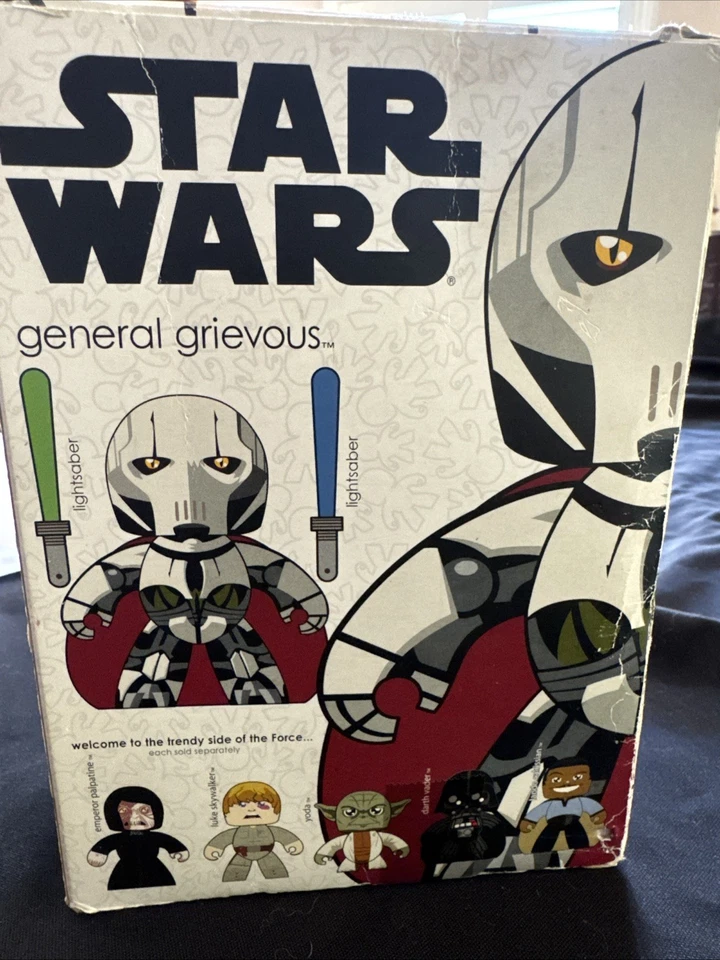 Mighty Muggs, Star Wars, General Grievous Figure, Pre-owned - Image 4 of 4