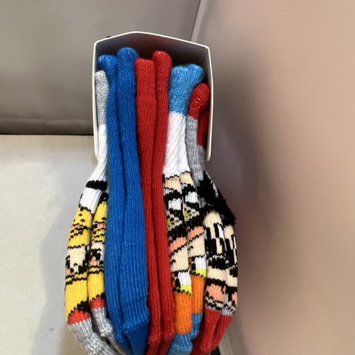 Calcetines al tobillo Mickey Mouse para niños pequeños talla 12-24 meses nuevos paquete de 10 - Imagen 4 de 21