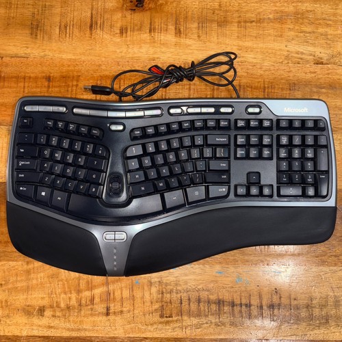 Microsoft Natural Ergonomic Keyboard 4000 v1.0 KU-0462 Model 1048 USB Wired