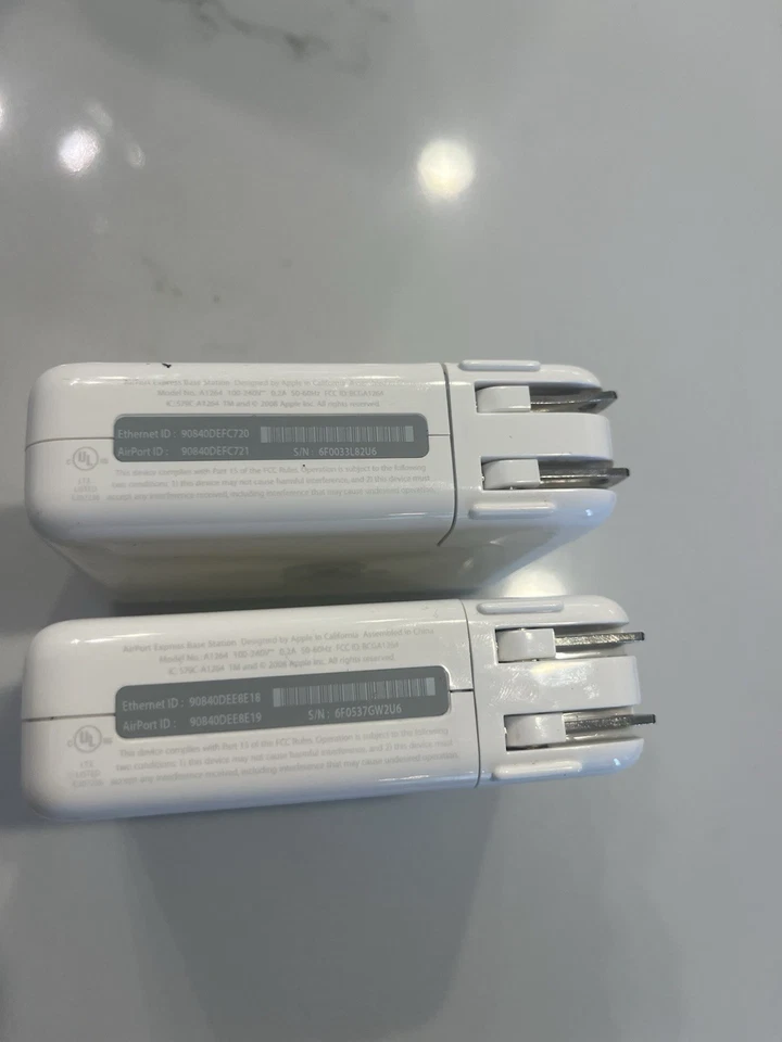 Apple Airport Express Base Station Model A1264 (Two Available) - Image 4 of 4