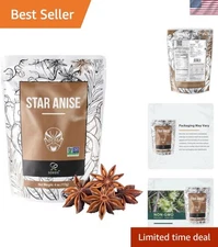 4oz Soeos Whole Star Anise - Deliciously Fragrant Spice for Culinary Creations